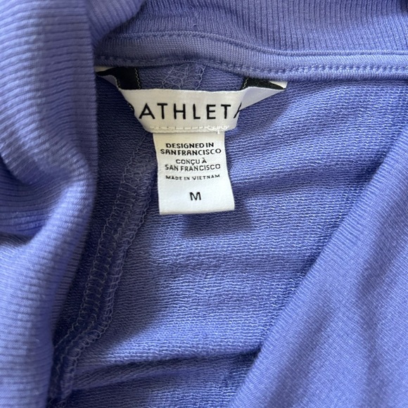 ATHLETA Pranayama Restore Wrap/Cardigan Purple - Picture 3 of 10